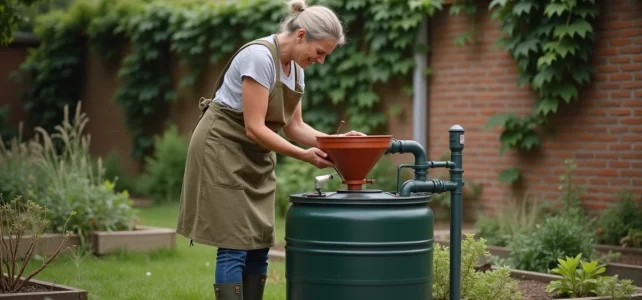 Astuces ingénieuses pour récupérer l&rsquo;eau de pluie sans utiliser de toiture